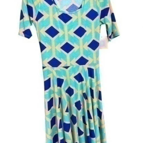Lularoe Nicole Dress Size Medium - Picture 1 of 5